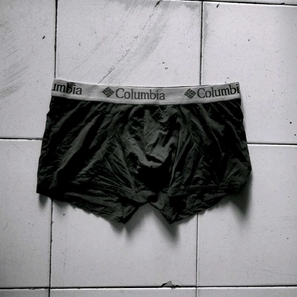 Celana Boxer Columbia Hitam Original Official Celana Pendek