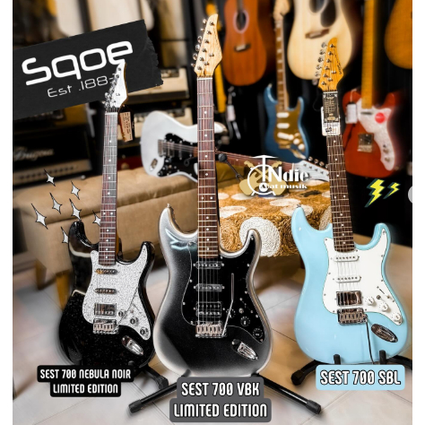 Gitar Elektrik SQOE SEST700 SEST 700 SEST-700