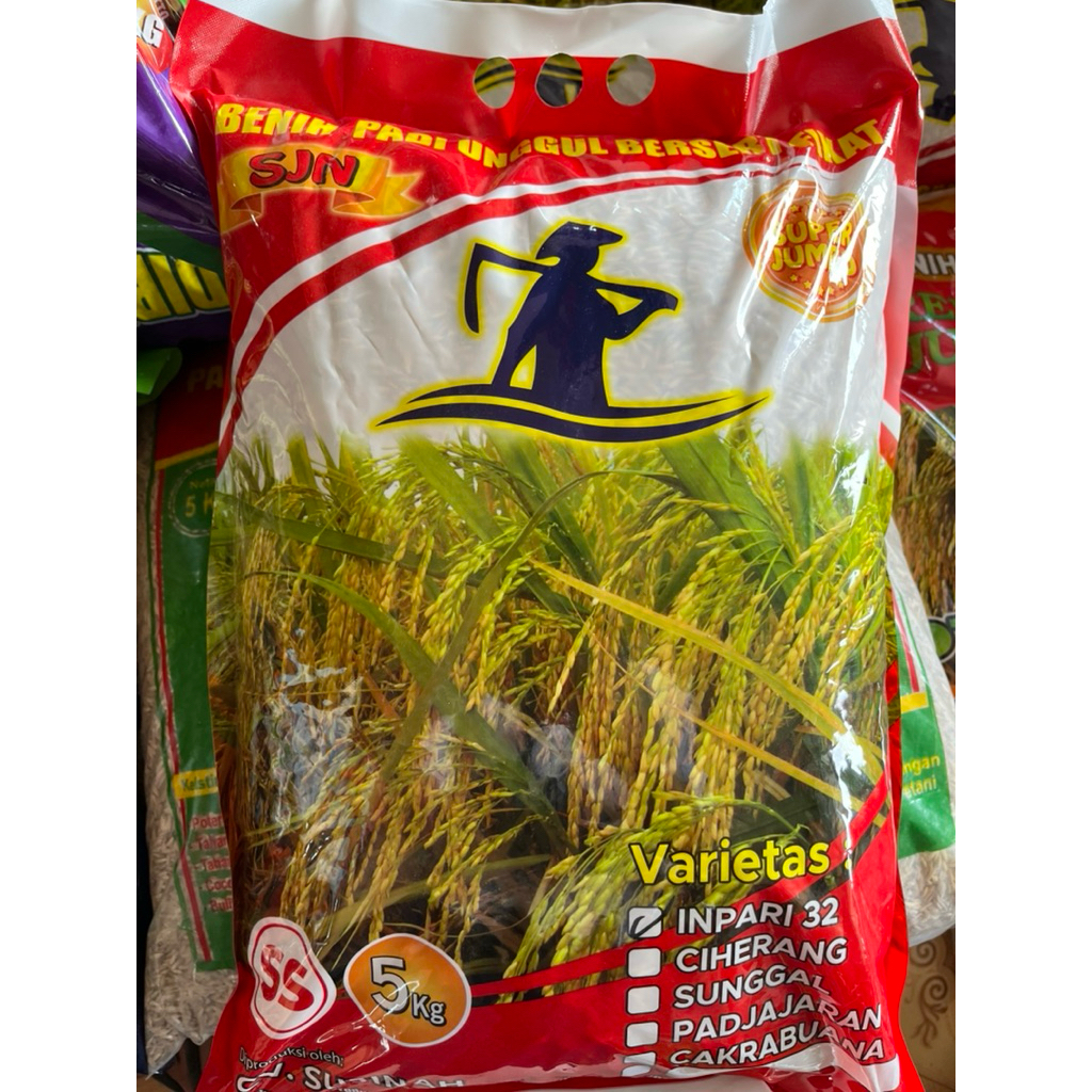Benih Padi SJN Super Jumbo Inpari 32 5KG/ Benih Padi Inpari 32 SJN Super Jumbo 5kg