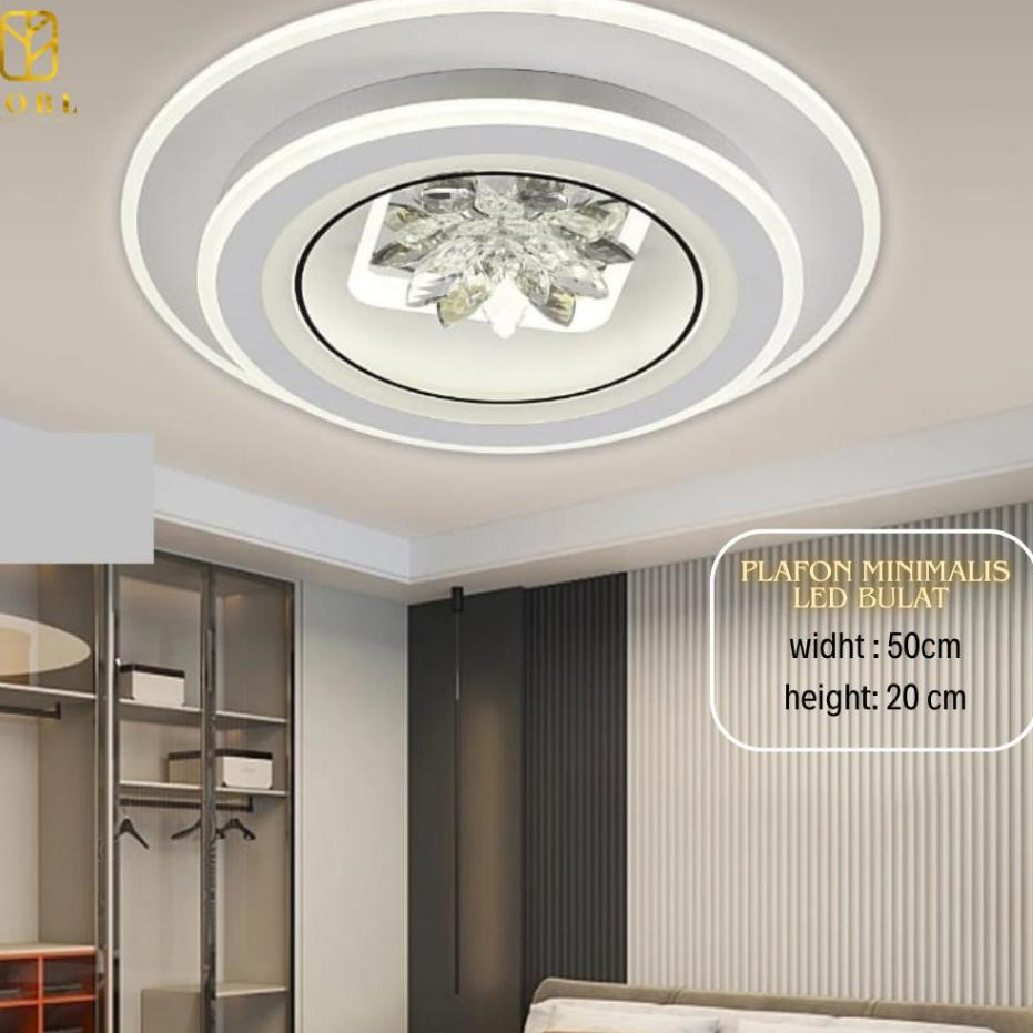 Lampu Hias Plafon Minimalis LED Bulat