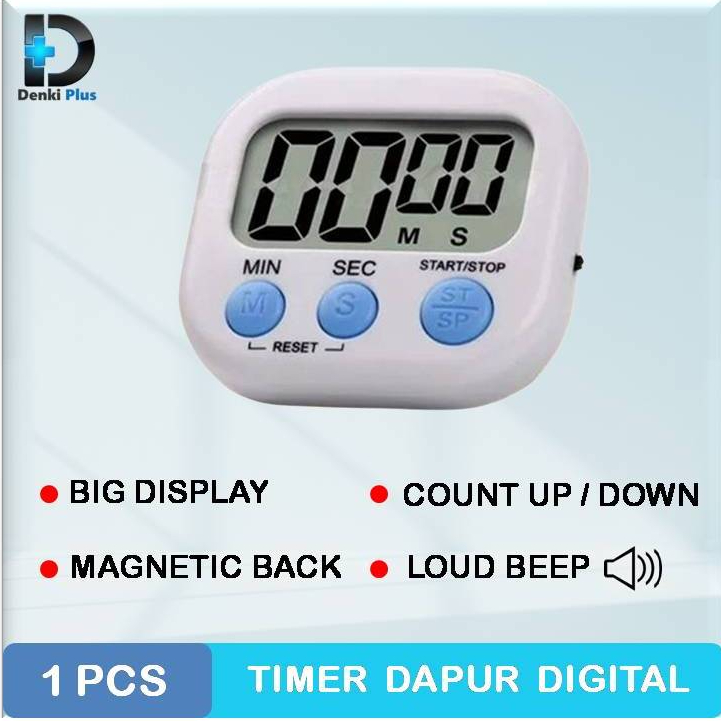 Timer Dapur Digital / Timer Digital / Digital Kitchen Timer / Alarm Dapur / Timer Masak, Alarm Masak