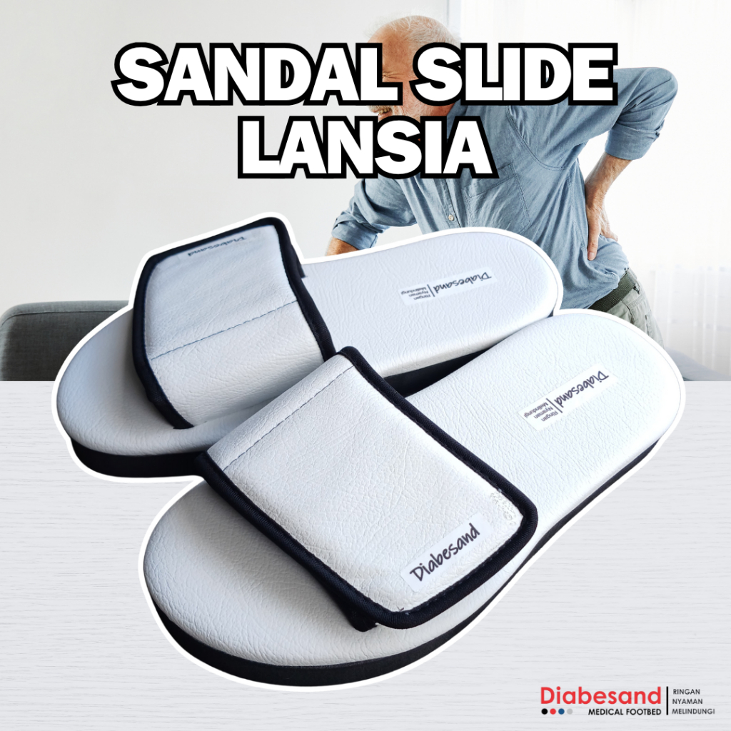 Diabesand SLK Series Sandal Slide Lansia Ringan dan Nyaman