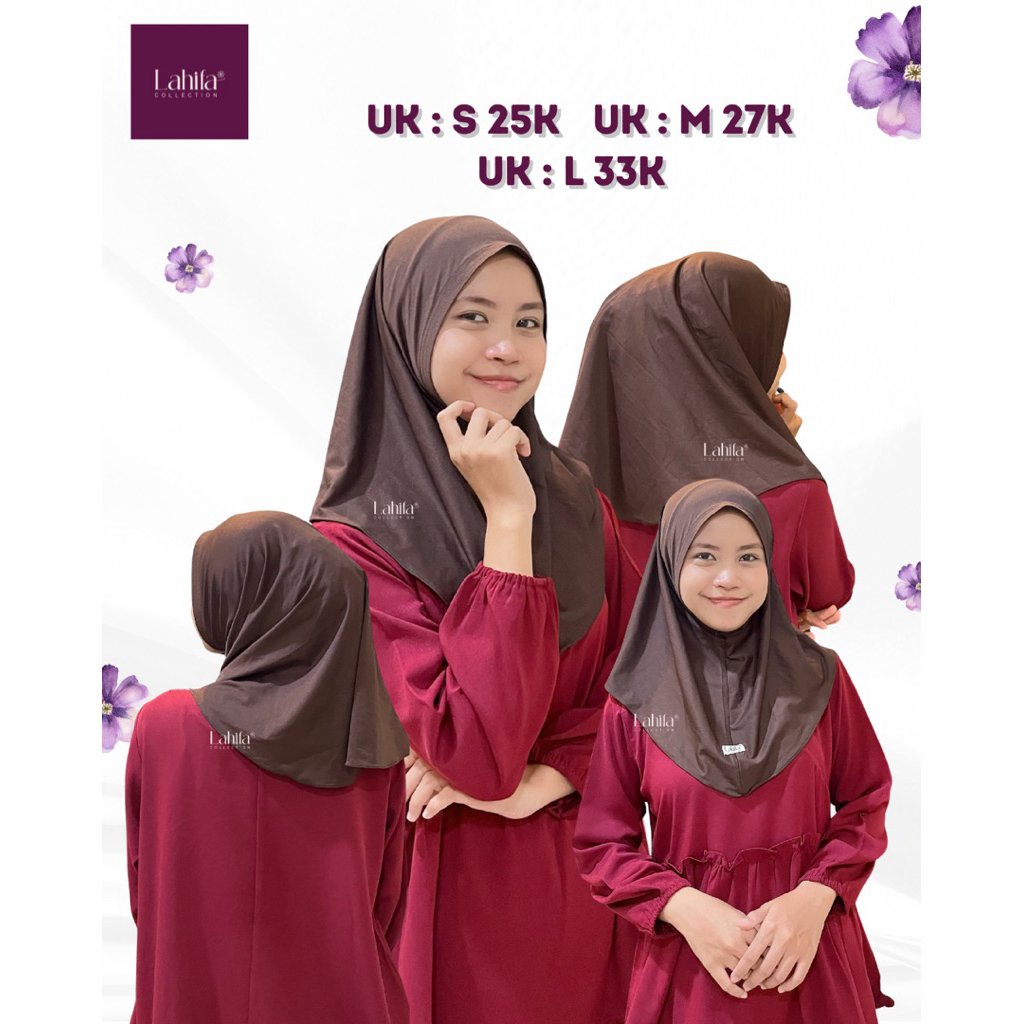 Hijab Bergo Instan Sporty Ukuran M | Hijab Sporty | Bergo Instan Sporty