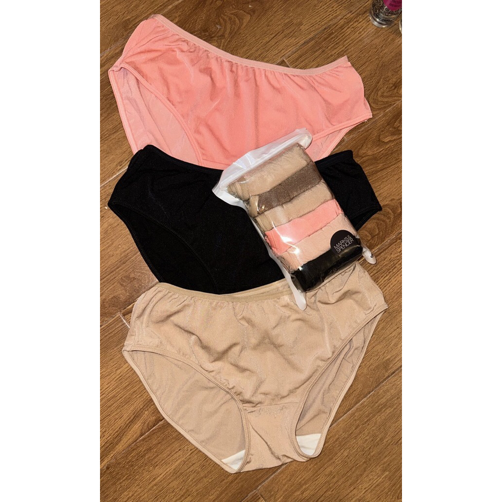 Littlesyashaolshop•PANTY MARKS & SPENCER•Celana Dalam wanita• Bahan Lembut•Tidak Gatal•BAHAN KATUN