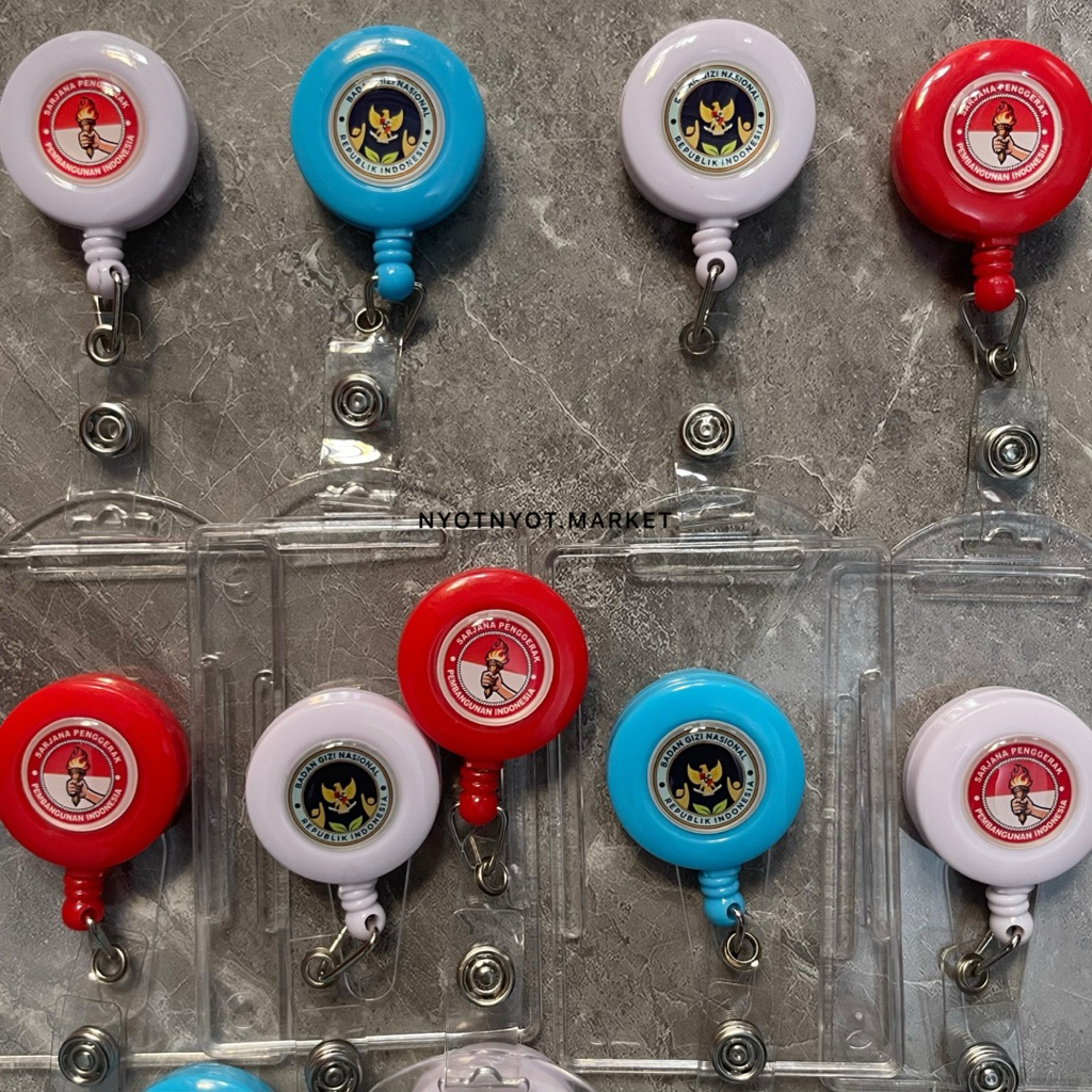 Yoyo Gantungan ID Card Kartu Identitas Anggota - BGN & SPPI
