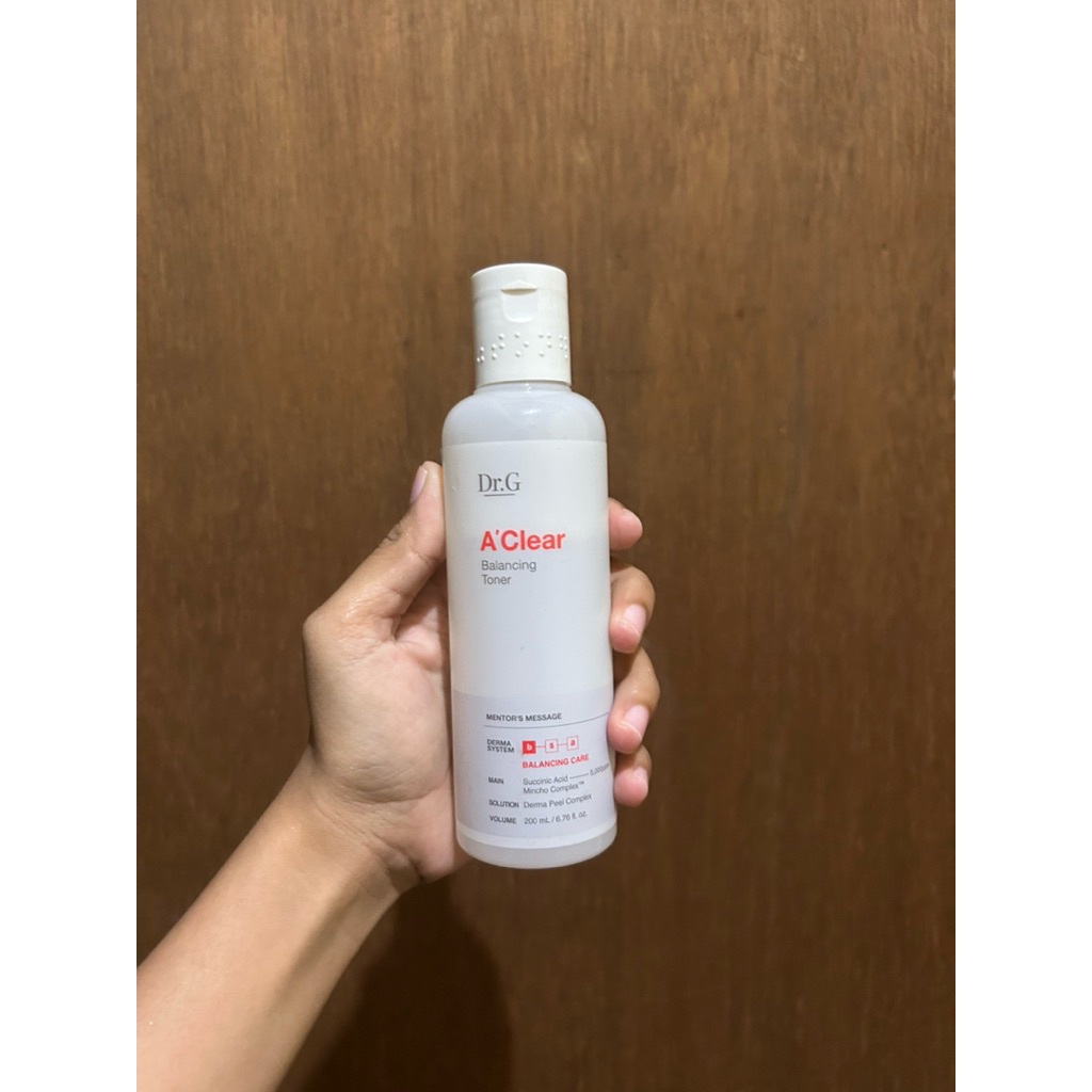 100% ORI Prelove Dr.G Balancing toner isi 65%