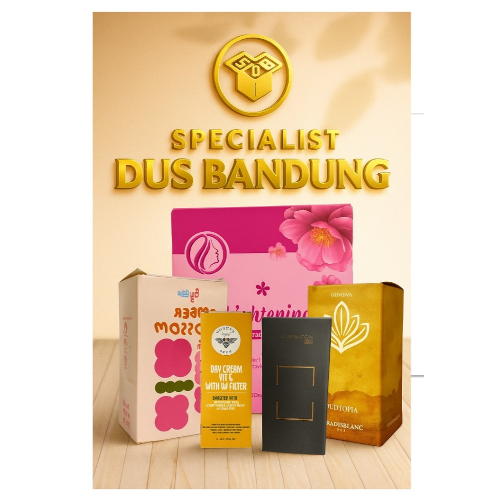 Cetak Dus Kemasan Custom - Cetak Box Parfum,Kosmetik.