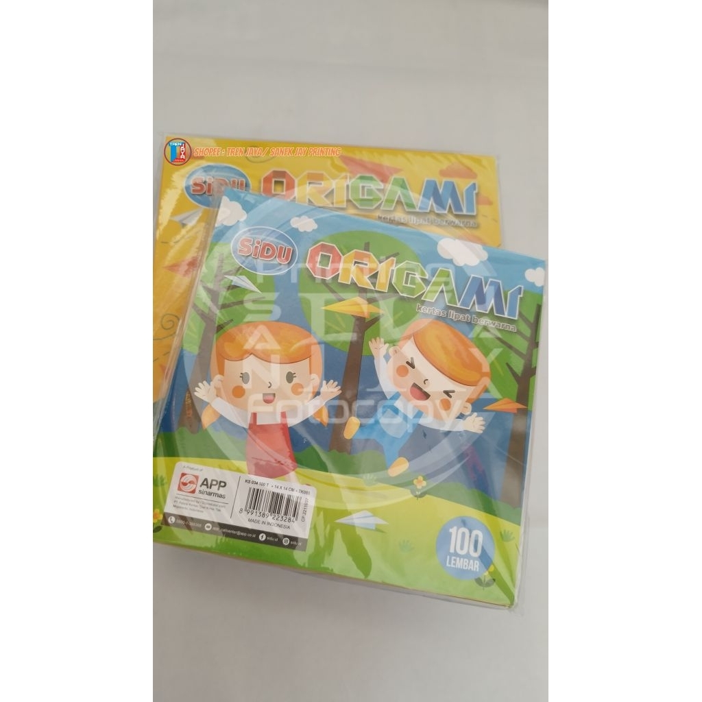 Paper Origami/Kertas Origami SIDU Original isi 100 lembar