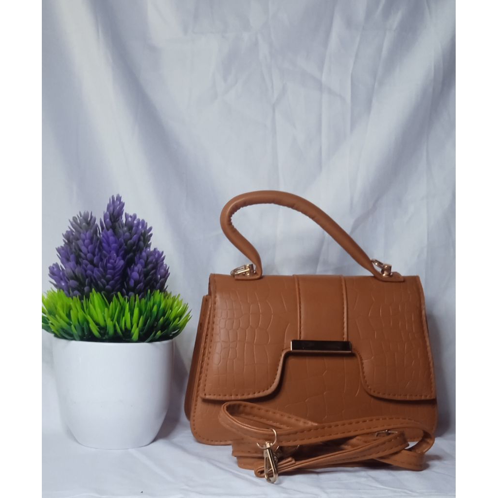 tas selempang coklat ala balen