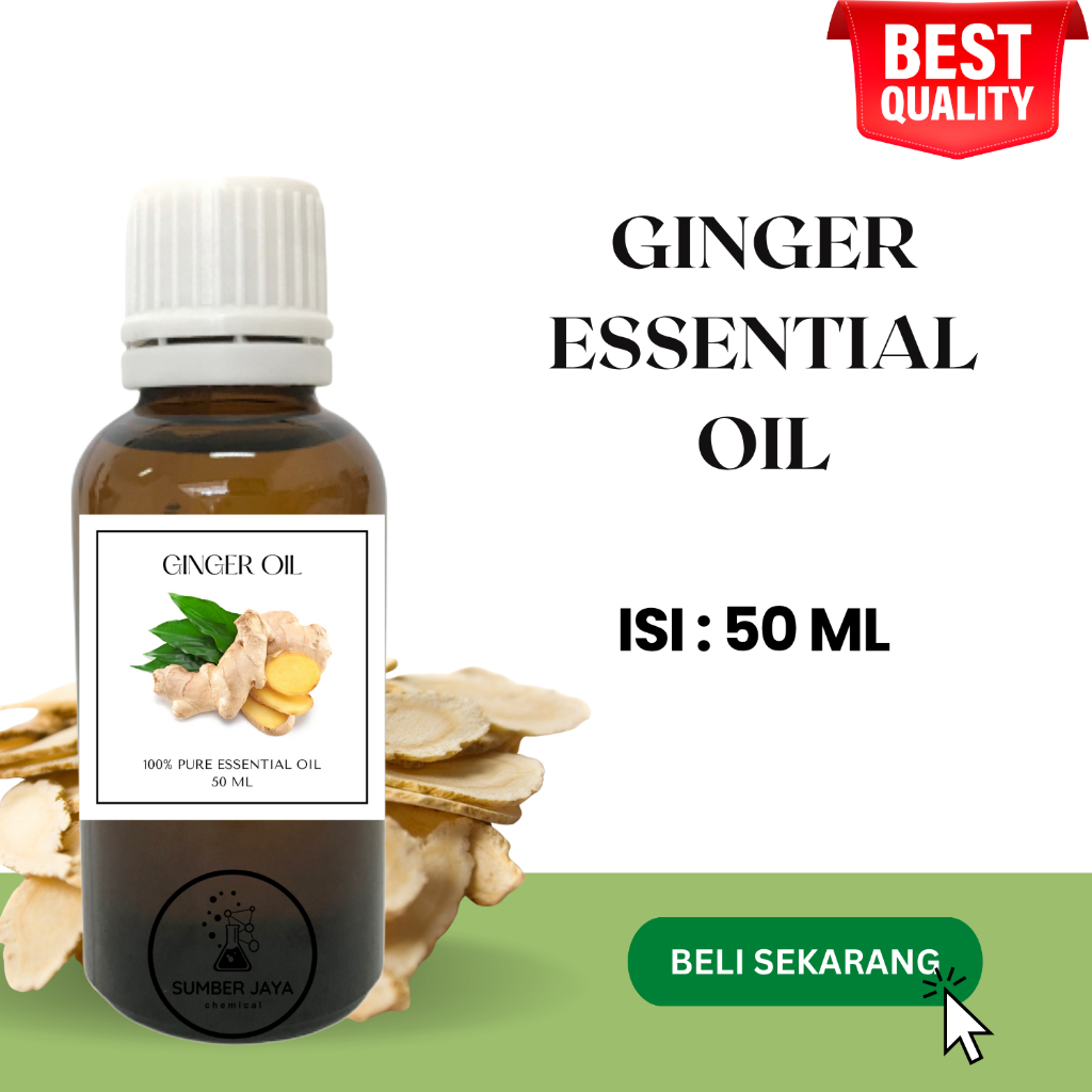 Ginger Essential Oil / Minyak Atsiri Jahe 50 ML
