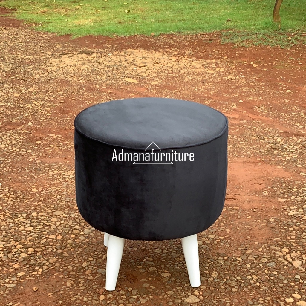 Kursi Stool Minimalis | Kursi Meja Rias | Stool Minimalis | Kursi Stool Bulat Polos