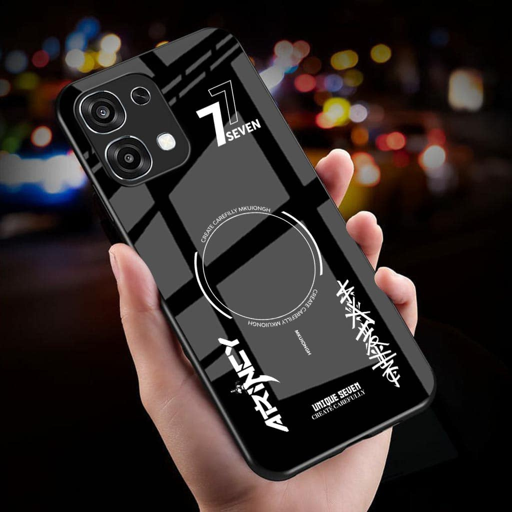 Softcase Glass  Kaca Kilau For OPPO A6 PRO -  Casing Hp OPOO A6 PRO - K03