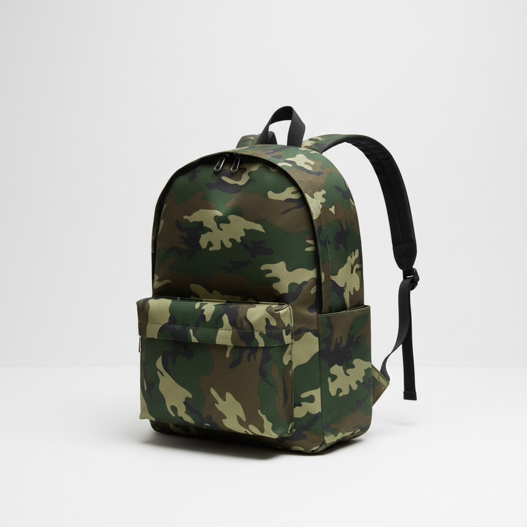 POLO FELIX - Tas Sekolah Camo Tas Army Tas Tentara Tas Anak Laki Laki Perempuan 045 Loreng