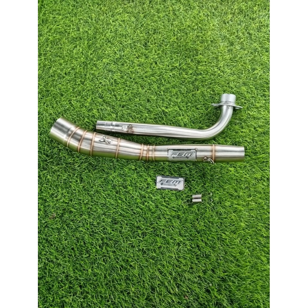 leheran knalpot supra x 125 Racing