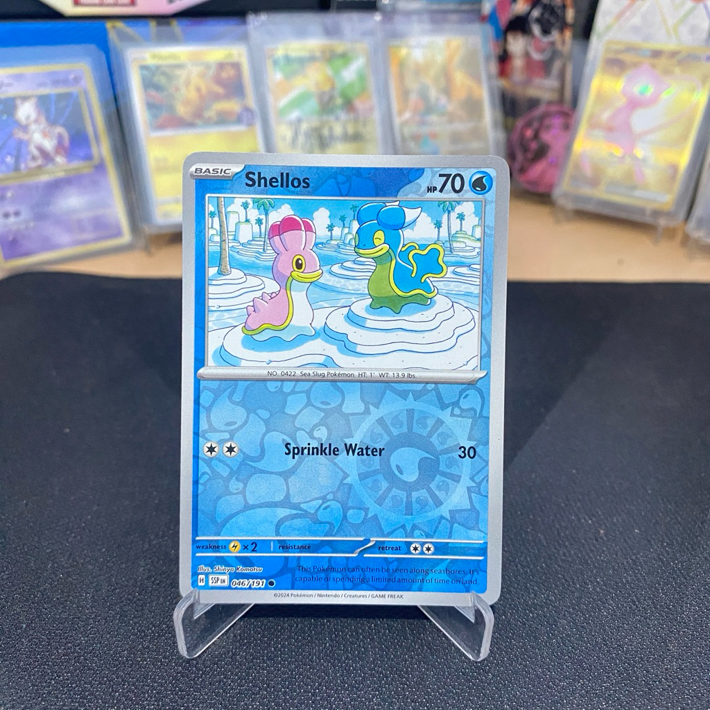 Shellos 046 /191 (SSP) TCG Pokemon Surging Spark ENG 2024