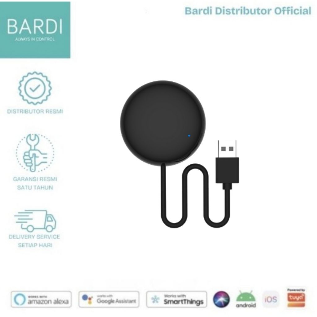 BARDI UNIVERSAL IR REMOTE 12M - REMOTE TV AC INFRARED WIFI