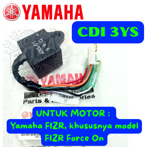 CDI 3YS Original Yamaha Force 1, F1Z, Force One, dan F1ZR mengatur pengapian pada mesin sepeda motor
