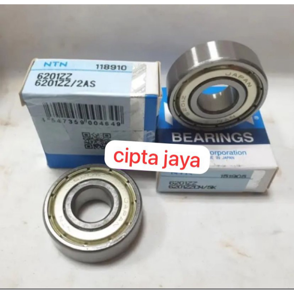 BEARING 6201ZZ NTN BEARING 6201 ZZ NTN TUTUP BESI