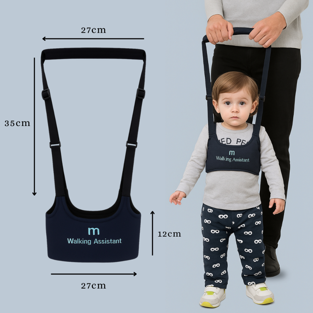 Baby Walking Assistant Baby Premium Baby Walker Alat Belajar Jalan Bayi Sabuk Pengaman Gantung