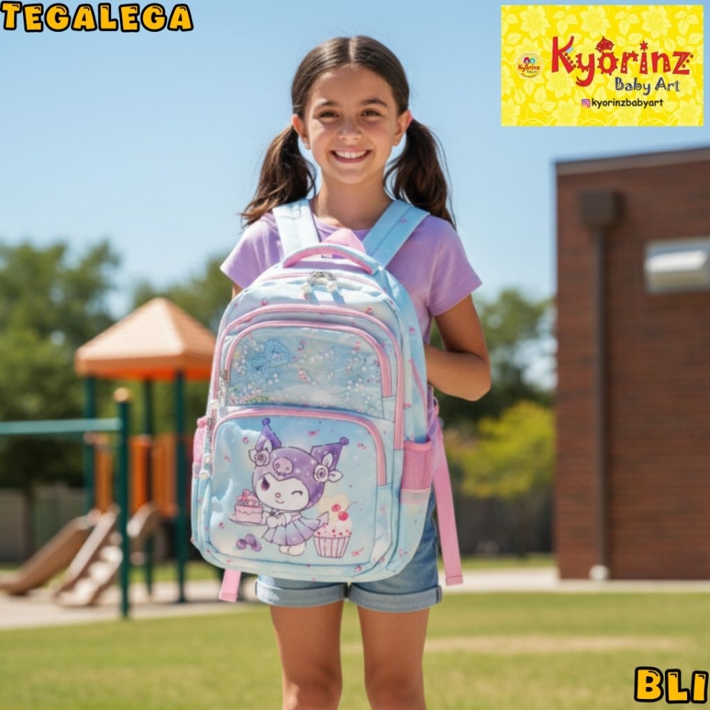 Kyorinz - Tas Sekolah Anak cewek Tas Ransel Sekolah Import Anak cewek Tas Sekolah