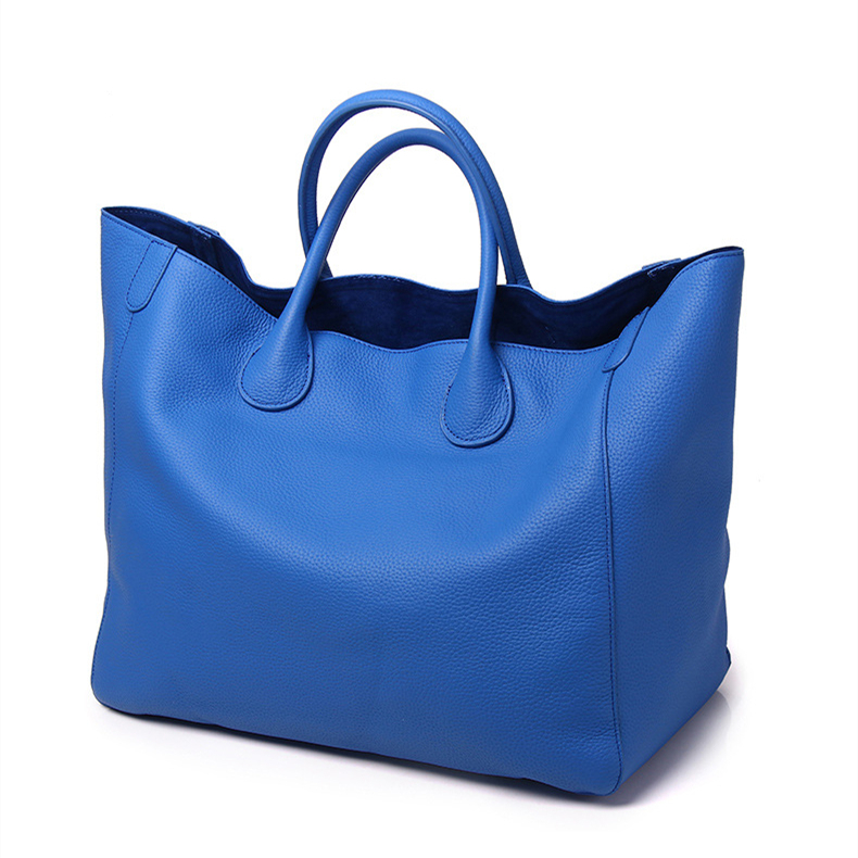Tas Wanita Tote Bag Kulit Asli Premium - Tas dengan Kapasitas Besar Warna Ciamik Terbaru