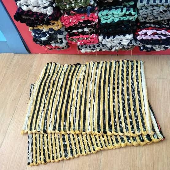 4 PCS KESET KAKI PERCA MOTIF PELANGI KAIN KAOS PELANGI KESET KAKI PELANGI