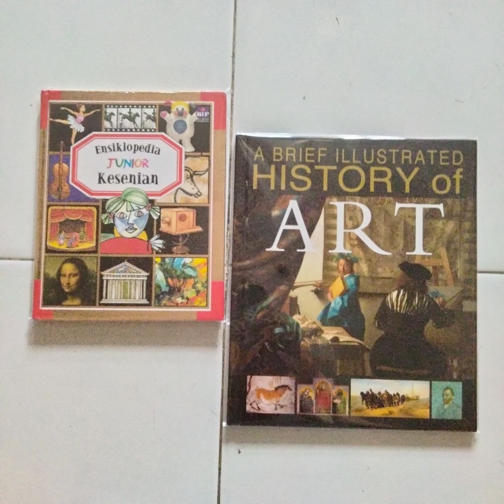 A Brief Illustrated History of ART - Ensiklopedi Junior KESENIAN - Hardcover