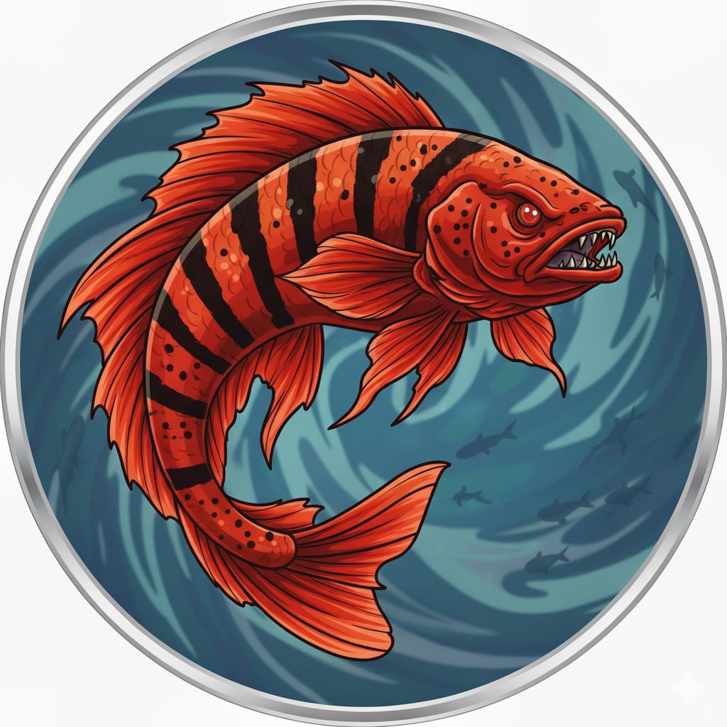 stiker red barito 4-5 cm simet