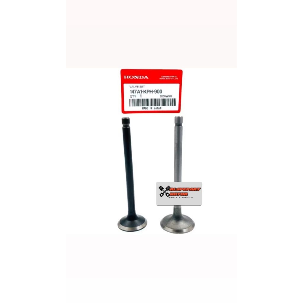 Klep Set Karisma / Supra X 125 Karbu / Supra X 125 FI Lama Original Honda