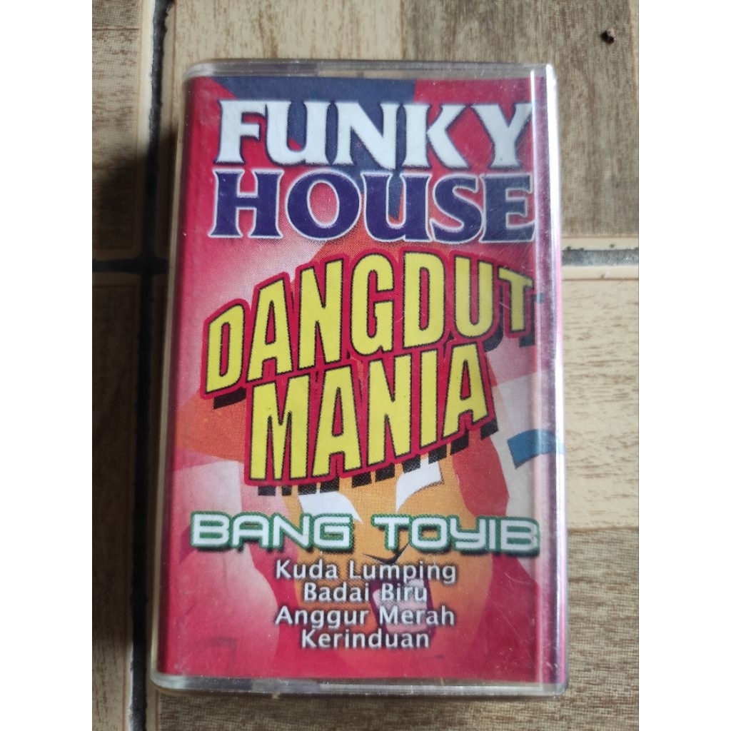 kaset pita FUNKY HOUSE dangdut mania