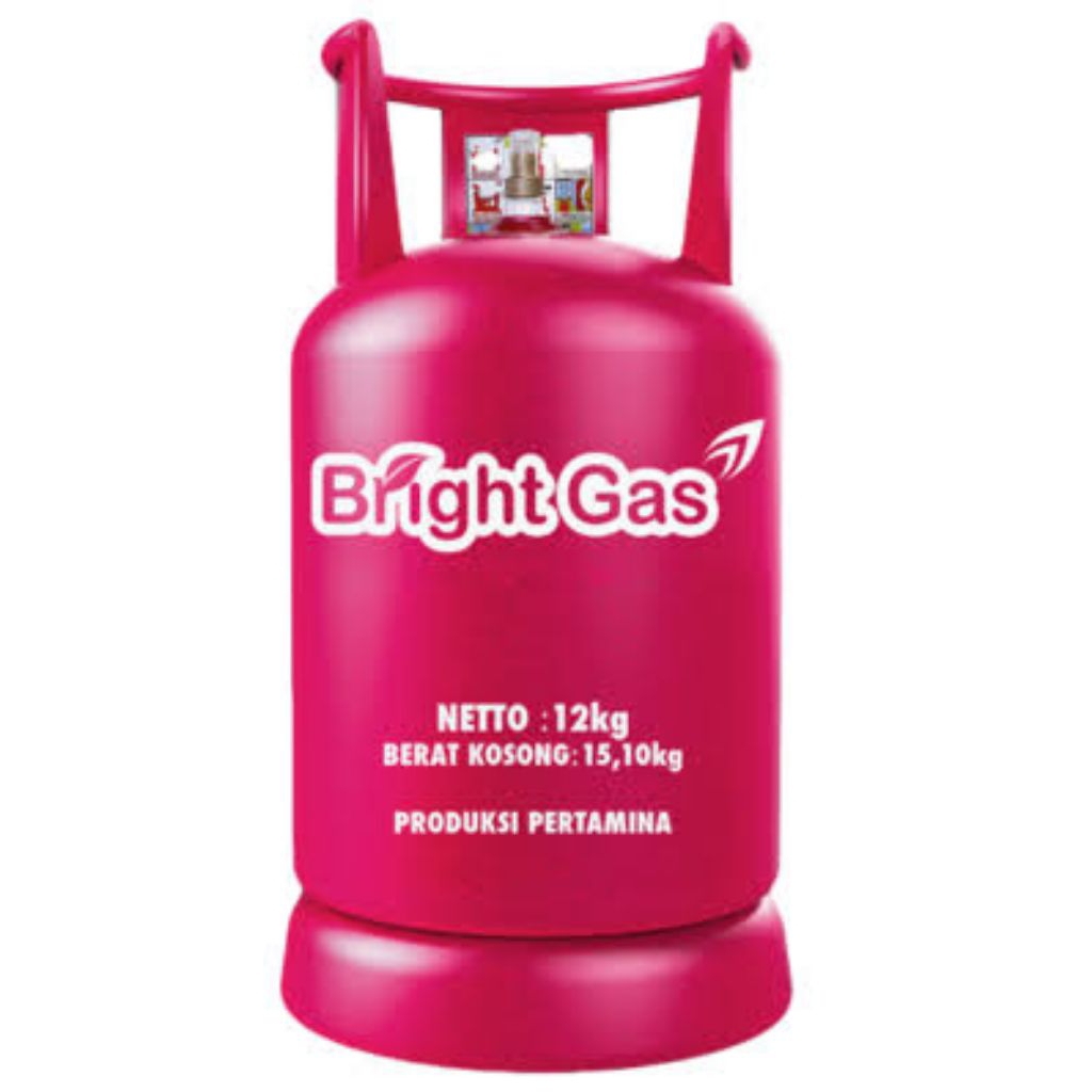 Tabung + Isi Bright Gas LPG 12 kg