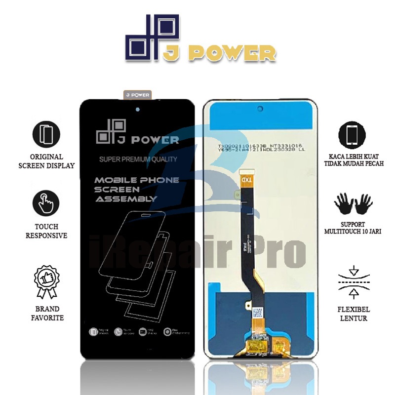 LCD TOUCHSCREEN INFINIX NOTE 10 PRO X695 X695C LCD TS FULLSET