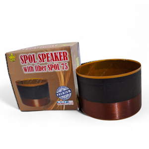 King SPOL SPUL SEPUL SPEAKER 75 FIBER, KAWAT TEMBAGA MURNI