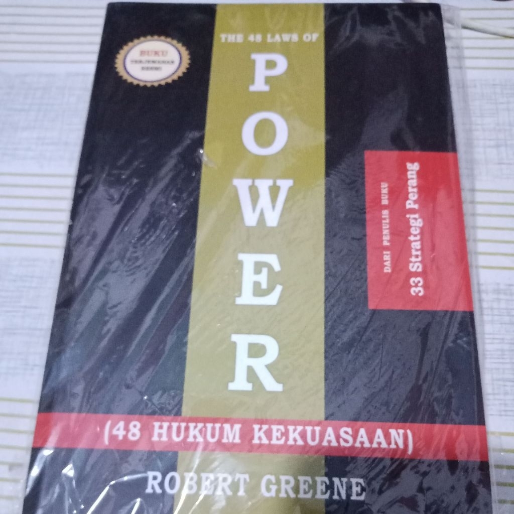 ORIGINAL THE 48 LAWS OF POWER ( 48 HUKUM KEKUASAAN )