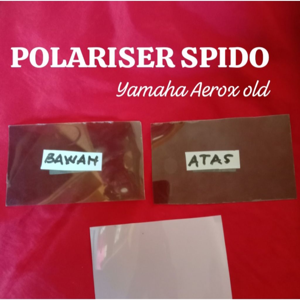 polarizer polariser sparepart lapisan lcd speedometer motor yamaha aerox 155 old