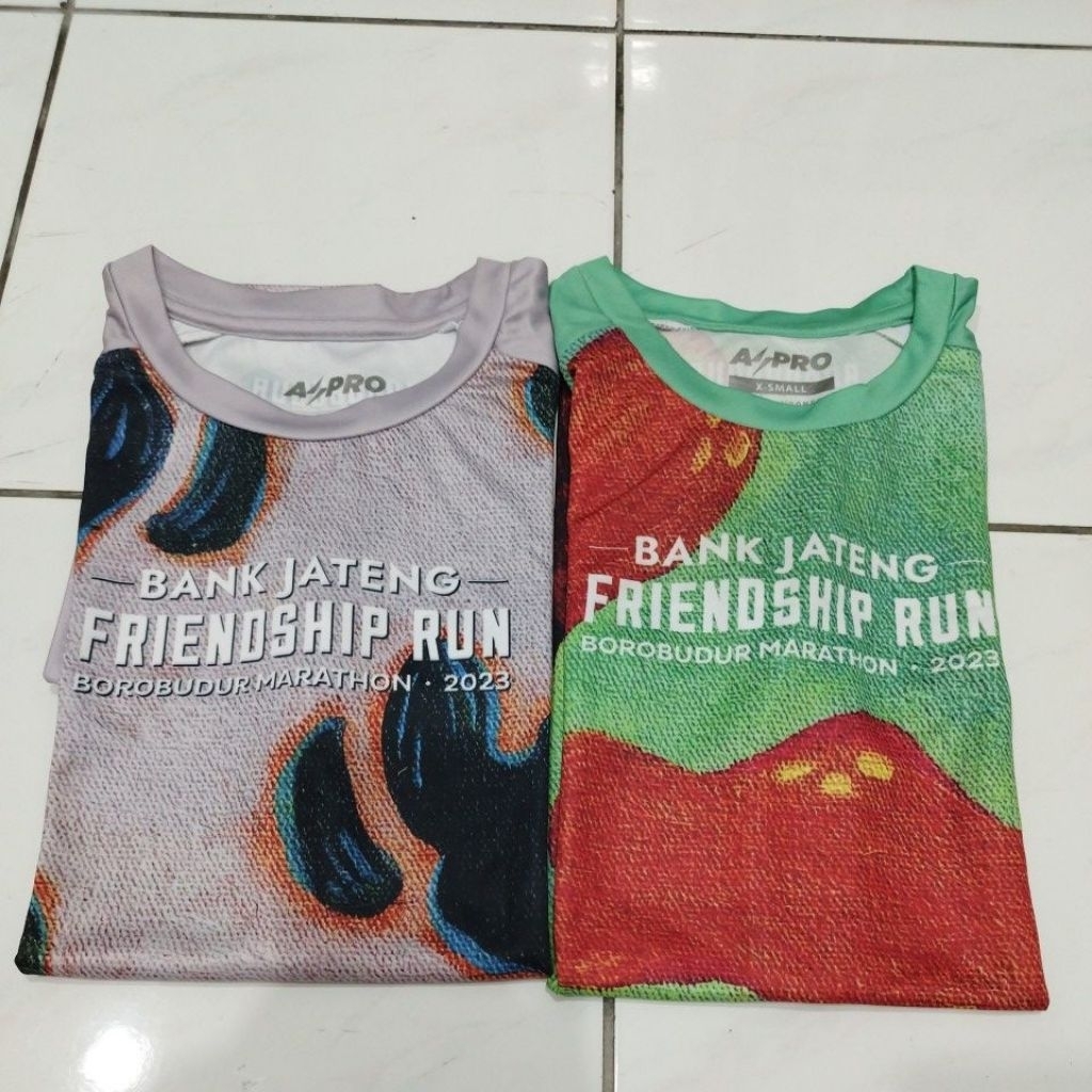 Jersey Friendship Run Bank Jateng 2023 Size XS