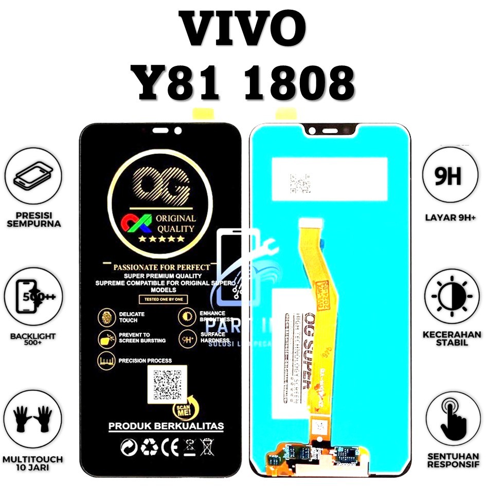 LCD TOUCHSCREEN VIVO Y81 1808 FULLSET ORIGINAL 100%