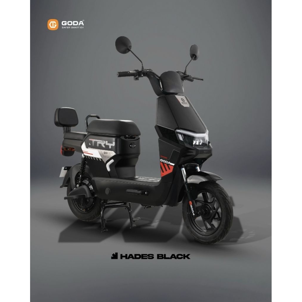 Terbaru Sepeda Listrik Dewasa Goda 005 Troy / Goda 110 Goda  48/12Ah 550W-600W Garansi resmi