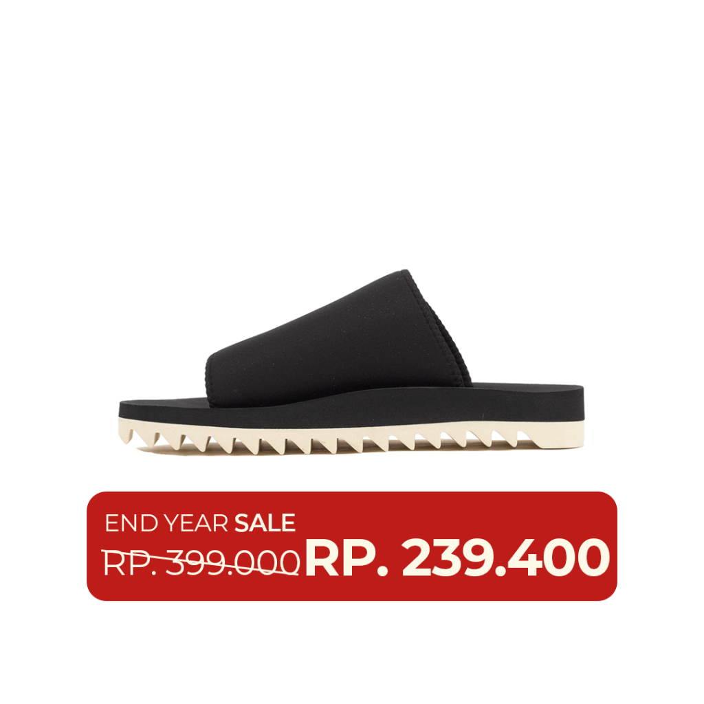 Vincencio - Ebisu - Black / Off | Sandal Traveling Pria | Sandal Traveling Wanita