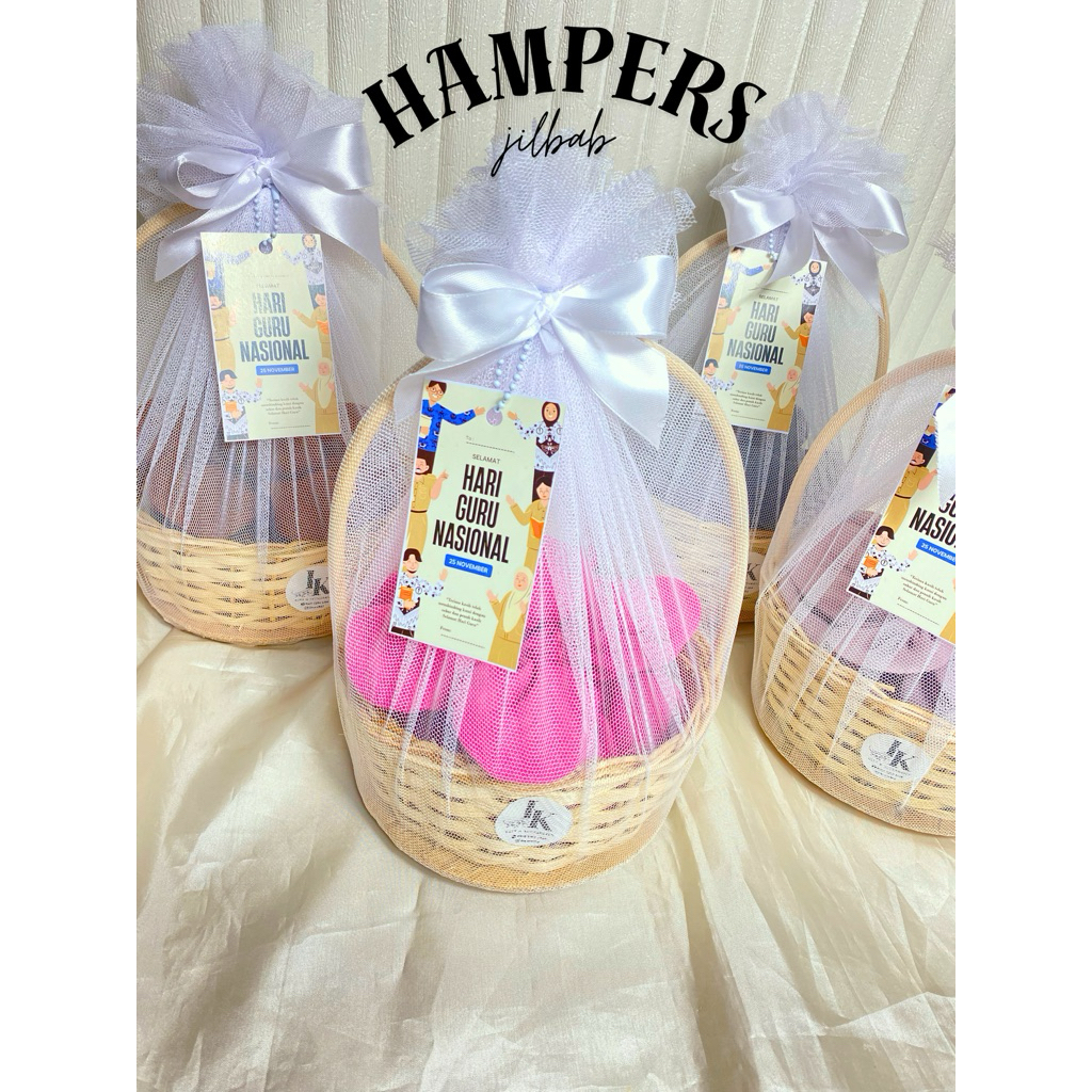 HAMPERS JILBAB kado guru jilbab hampers wisuda jilbab sovenir jilbab kado ultah