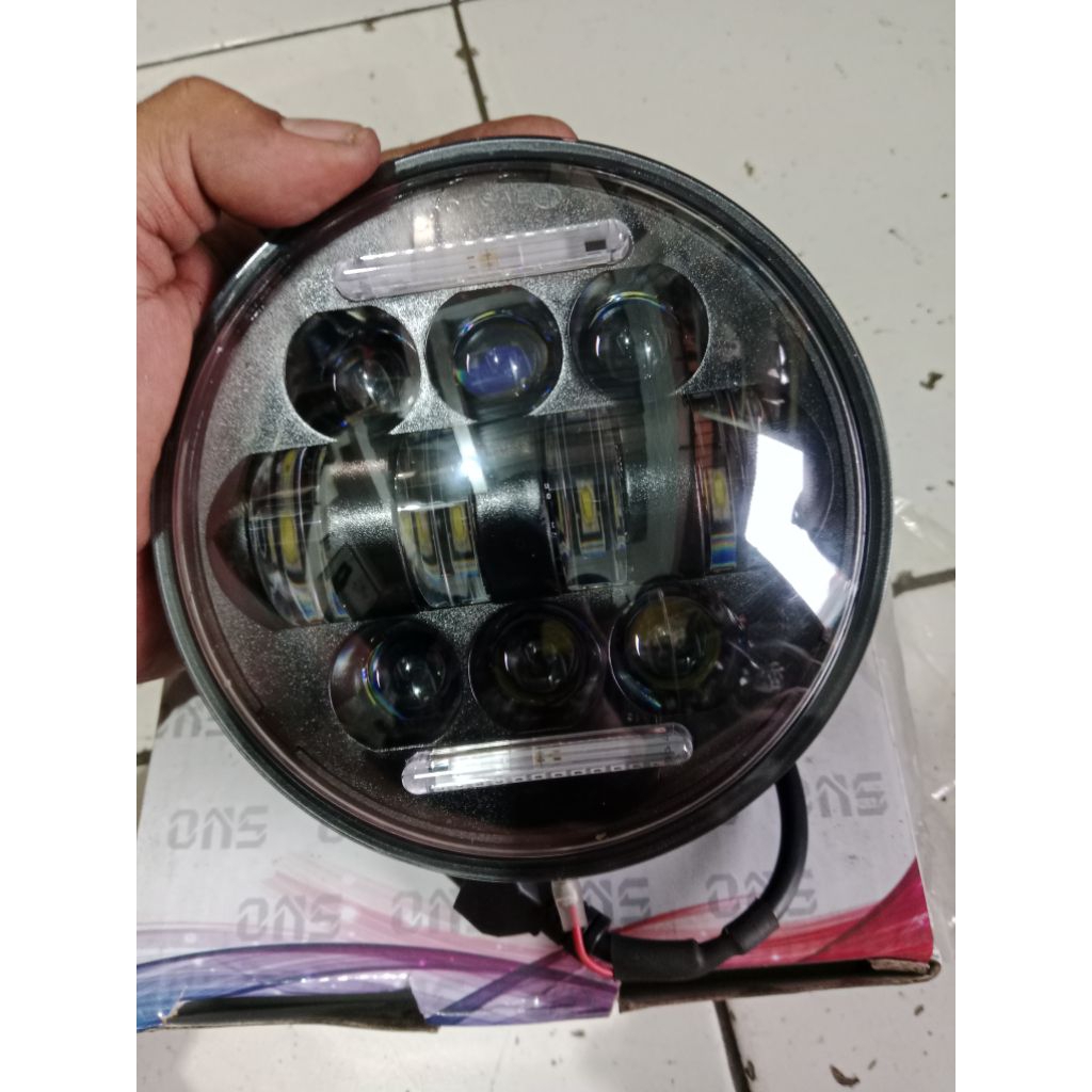 Lampu daymaker 5,75 inch merk ons-4797 daymaker 5,75 premium