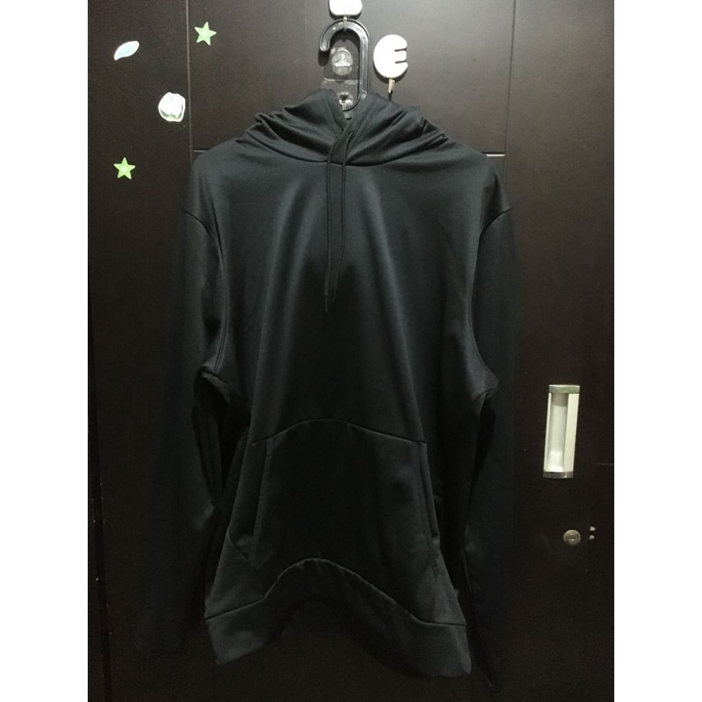 HOODIE HITAM PEKAT BRANDDD UNISEX PREMI PL - CEK DESKRIPSI
