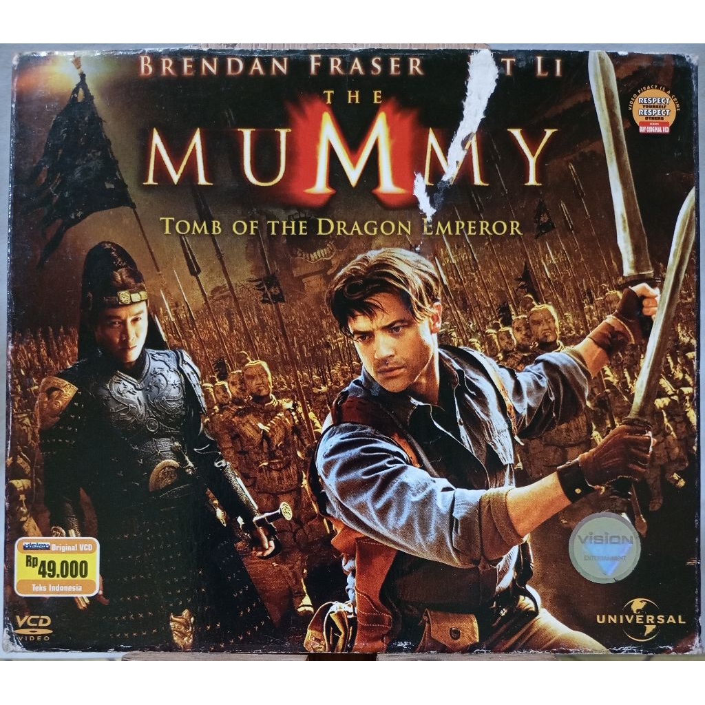 VCD The Mummy: Tomb of the Dragon Emperor