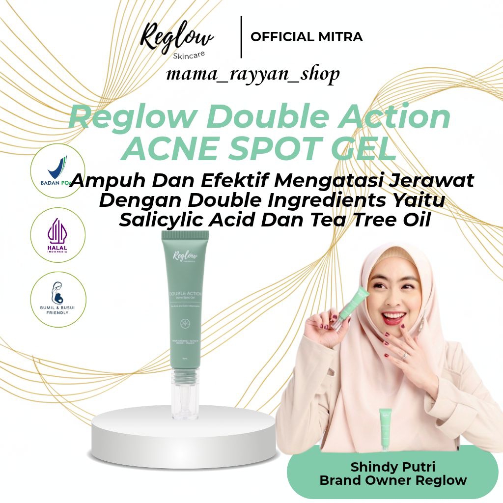Reglow Official Mitra- Reglow Skincare Acne Spot - Atasi Jerawat Beruntusan tanpa meninggalkan Bekas