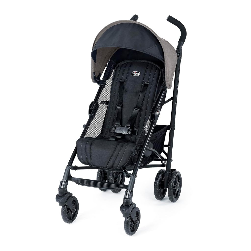 Chicco Liteway Stroller, Compact Fold Baby Stroller with Canopy,