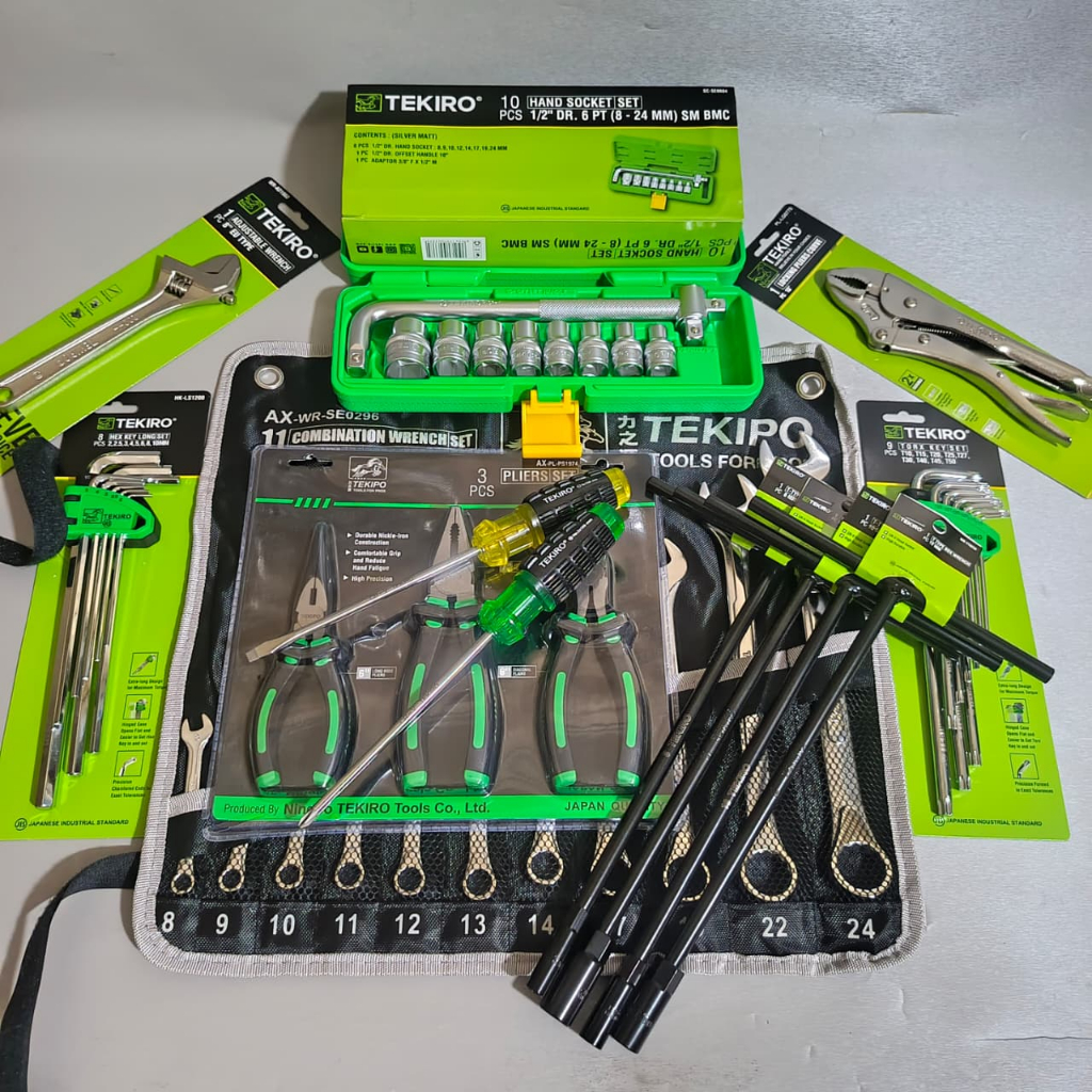 Kunci Tekiro 1 Set Lengkap Ori Komplit / Kunci Bengkel Murah /  Tool Box Set / Peralatan Bengkel Ful