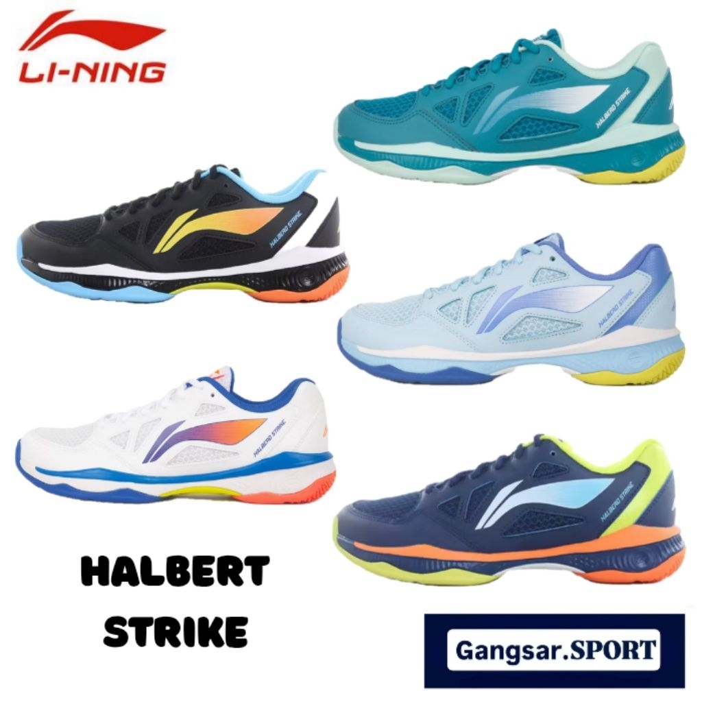 LINING HALBERT STRIKE AYTV021 - Badminton Shoes - Sepatu Badminton Original Lining