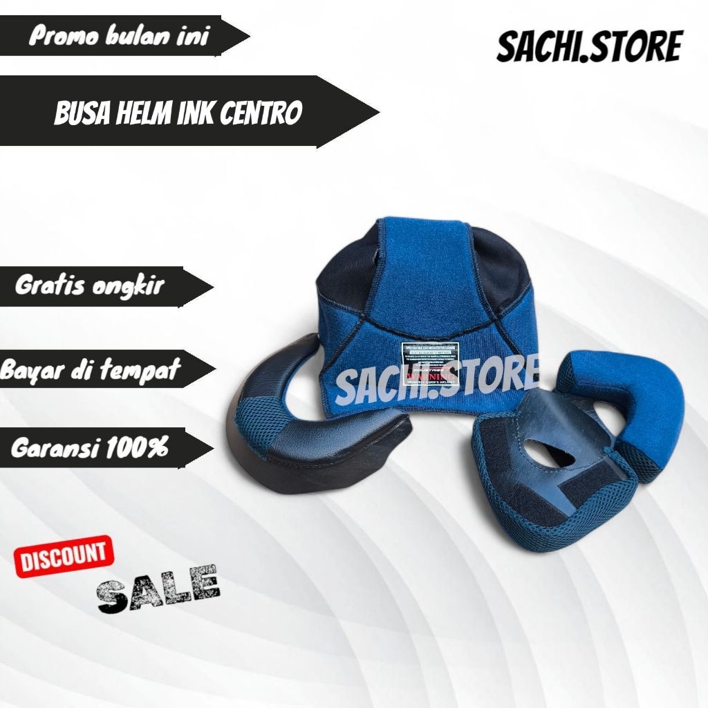 Busa Helm Spon INK Centro Busa daleman helm ink Centro Ukuran L M XL