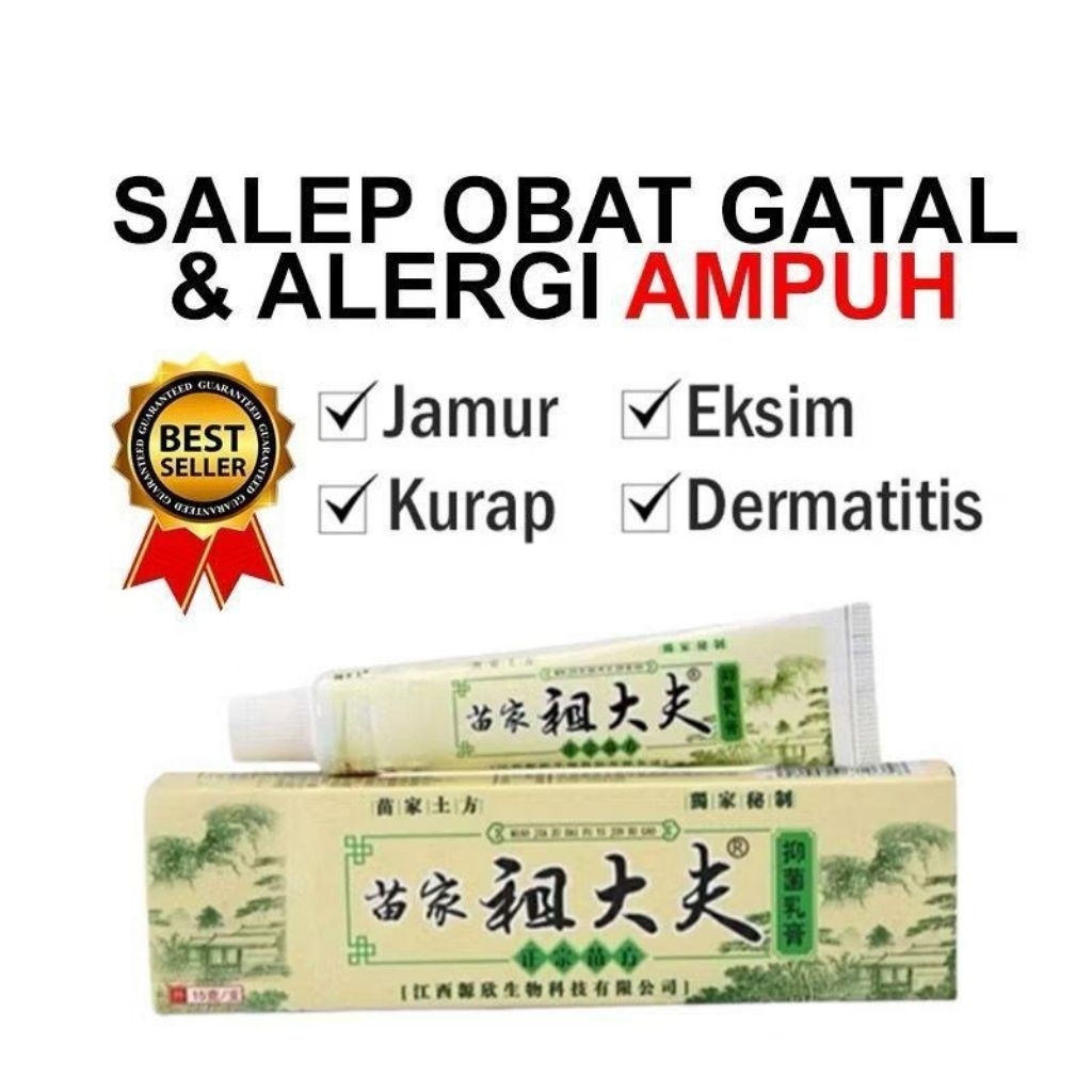 Zufaidu Salep Original 100% Asli Salep Gatal Pada Kulit