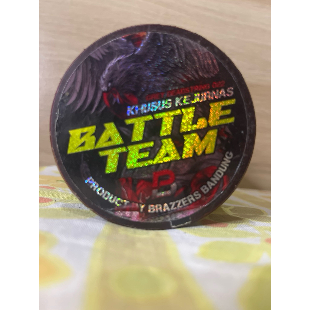 Gelasan BATTLE TEAM Benang Kejurnas.
